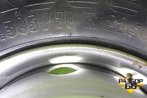 Колесо комплектом (шина+диск)   305/70 R22,5 (Лето) EJ9