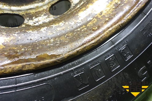 Колесо комплектом (шина+диск)  Powertrac PowerPlus 315/70 R22,5 (ЗимаЛето) EJ9