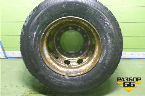 Колесо комплектом (шина+диск)  Powertrac PowerPlus 315/70 R22,5 (ЗимаЛето) EJ9