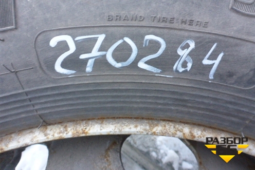 Колесо комплектом (шина+диск)  Karmaran 315/70  R22,5 () EJ0  ET0 Ц.О.0