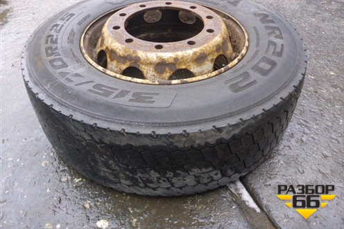 Колесо комплектом (шина+диск)  Kama NR202 315/70 R22,5 ()