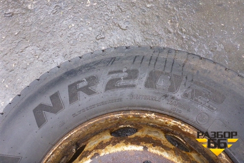 Колесо комплектом (шина+диск)  Kama NR202 315/70  R22,5 () EJ0  ET0 Ц.О.0