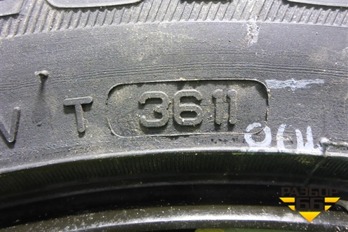 Запасное колесо полноразмерное Bridgestone Turanza ER300 215/55 R16 (Лето) EJ7 4x108 ET32 Ц.О.65,1 для Peugeot 308 с 2007-2014г