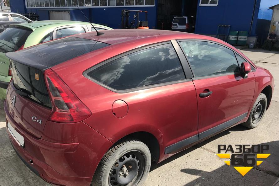 Новый автомобиль на нашем авторазборе — Citroen C4 2008г 1.6л 109л.с AКПП двс NFU