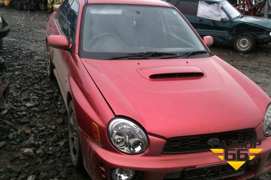 Поступил в разбор Subaru impreza WRX 2003 turbo 250 л.с (АКПП)