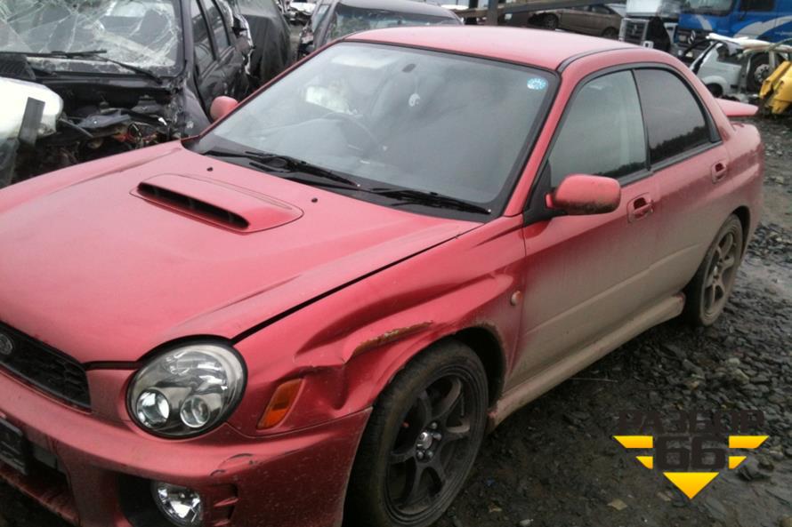 Поступил в разбор Subaru impreza WRX 2003 turbo 250 л.с (АКПП)