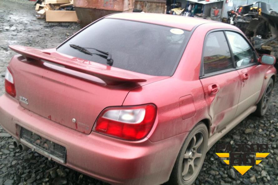 Поступил в разбор Subaru impreza WRX 2003 turbo 250 л.с (АКПП)