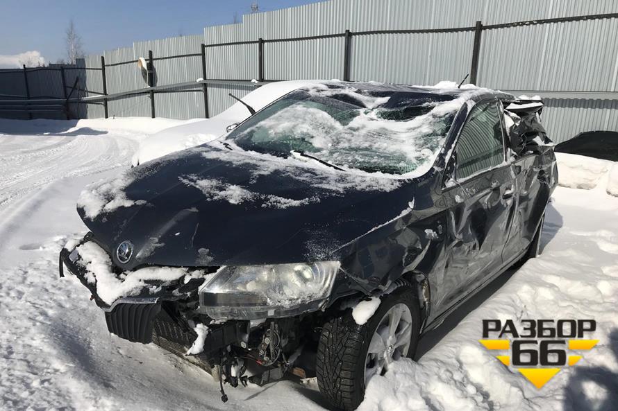 Поступил в разбор Skoda Rapid 2014г  1.6л 105л.с AКПП двс CFN