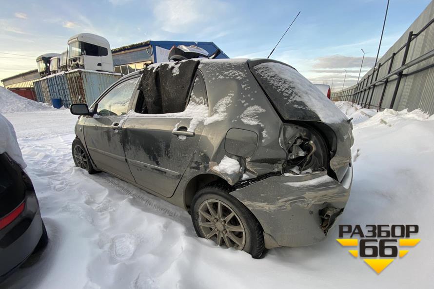 Поступил в разбор Toyota Corolla 2006г 1.6л 110 л.с двс 3ZZ
