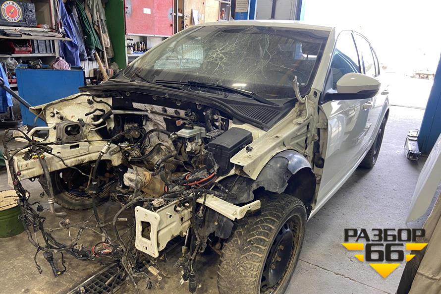 Поступил в разбор Skoda Octavia a7 1.6л 110 л.с двс CWV
