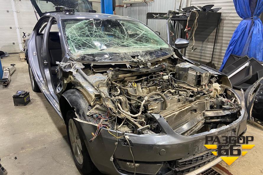 Поступил в разбор Skoda Octavia A7 1.4л АКПП двс CZD