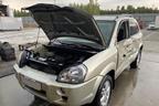 Поступил в разбор Hyundai Tucson  2008г 2.0л  АКПП  л.с 141  двс G4GC