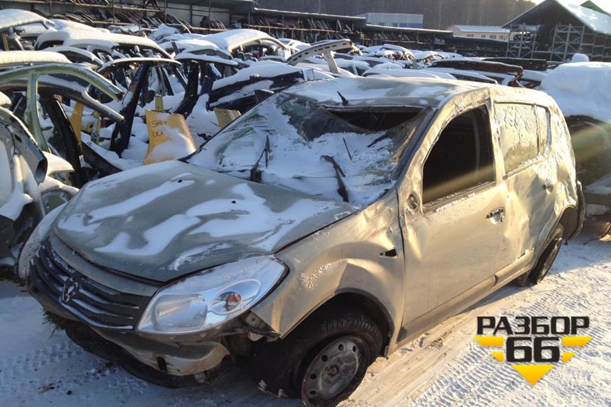 Поступил в разбор Renault Sandero 2012 1.4 МКПП двс K7JA710