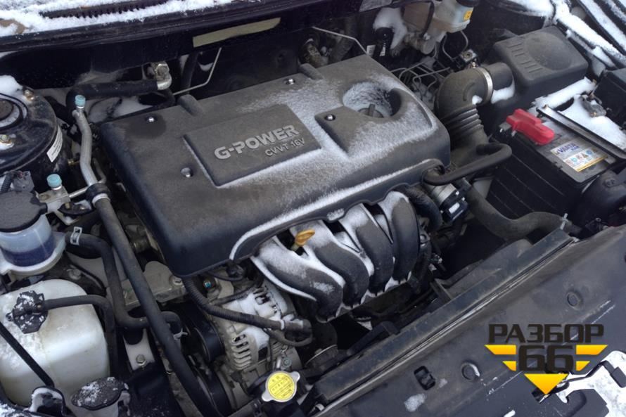 Поступил в разбор Geely Emegrand 2013 1.5 МКПП 98л.с двс JL4G15D