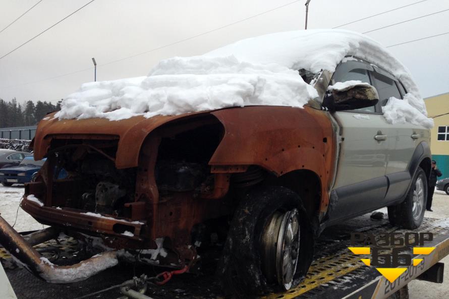 Поступил в разбор Hyndai TUCSON 2007 2.7 АКПП 175л.с двс G6BA бензин 