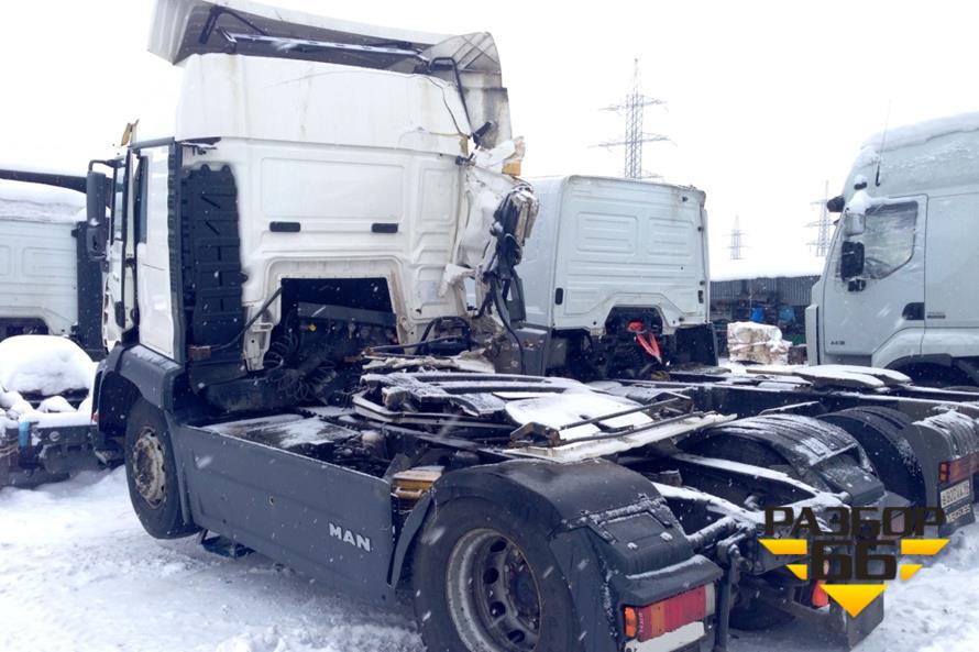 Поступил в разбор MAN TGA 2006г 18.460 4x2 BLS двс D2876LF04 460л.с объем12.816л 