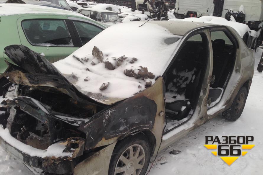 Поступил в разбор Renault Logan 2010 1.6 МКПП двс K7MF710