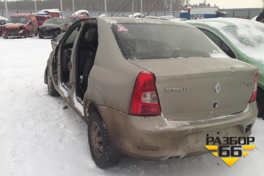 Поступил в разбор Renault Logan 2010 1.6 МКПП двс K7MF710