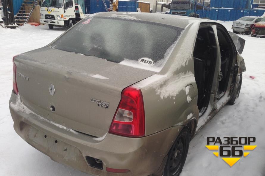 Поступил в разбор Renault Logan 2010 1.6 МКПП двс K7MF710