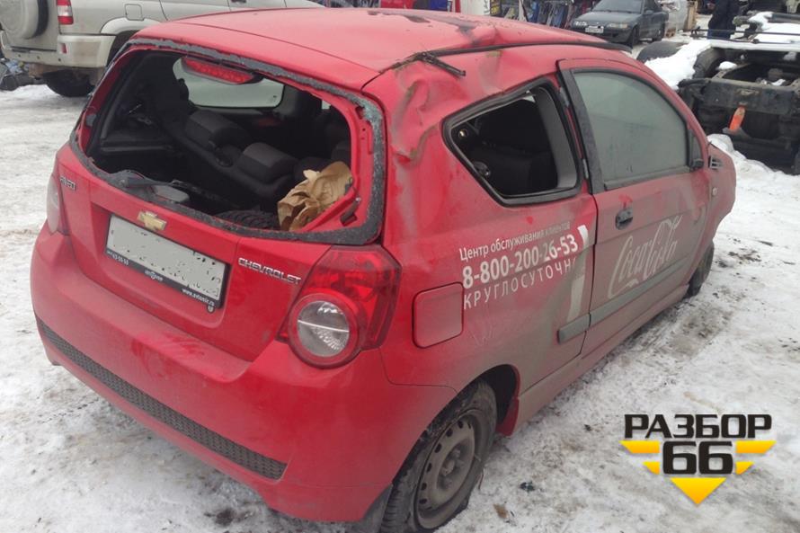 Поступил в разбор Chevrolet Aveo 2010 1.2 MКПП двс B12D1