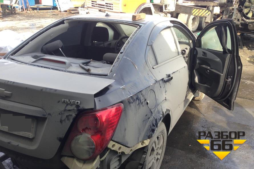 Поступил в разбор автомобиль Chevrolet Aveo 2012 1.6л 115л.с МКПП двс F16D4