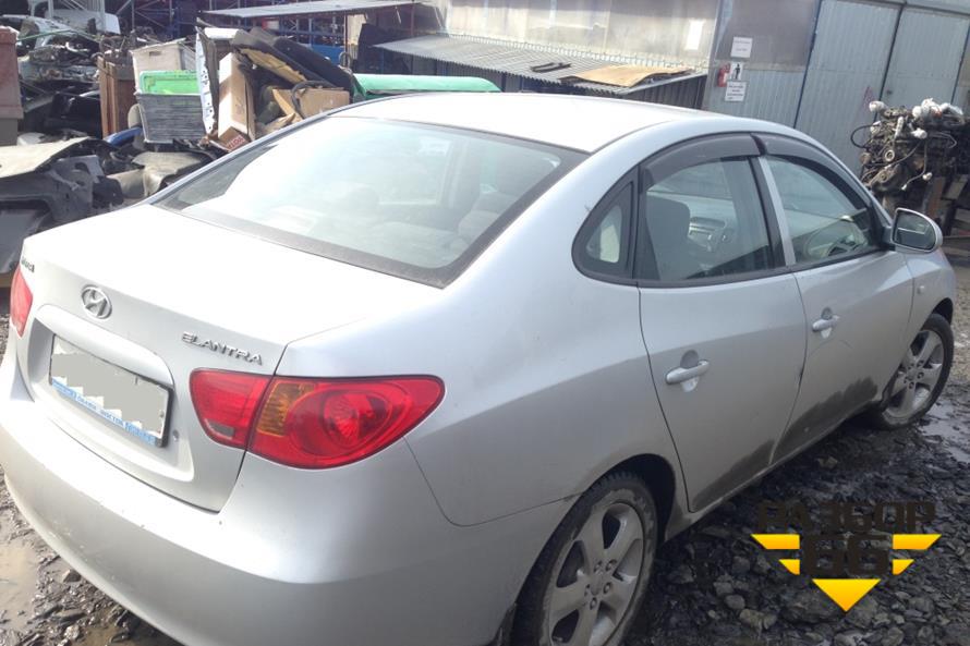 Поступил в разбор Hyndai Elantra 2007 1.6 MКПП 90л.с двс G4FC