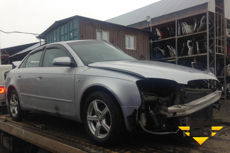 Поступил в разбор Audi A4 2007 2.0 131л.с (АКПП) двс ALT