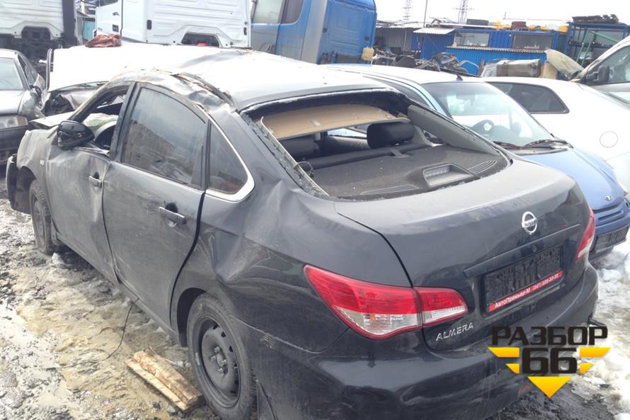 Поступил в разбор Nissan Almera 2013 1.6л МКПП 102л.с двс K4MA490