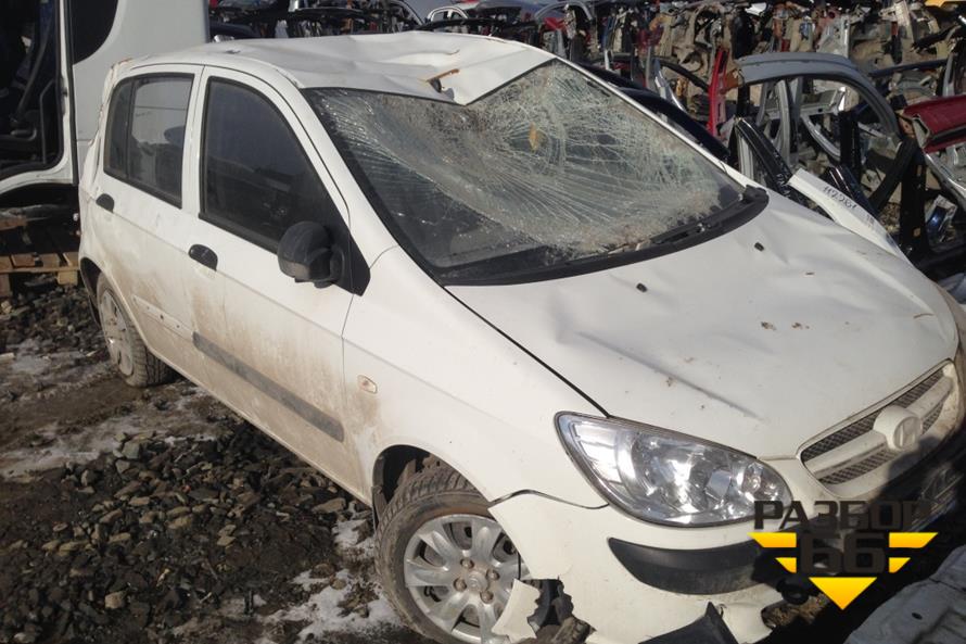Поступил в разбор Hyndai Getz 2004 1.1 MКПП 66л.с двс G4HG