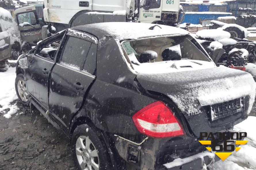 Поступил в разбор Nissan Tiida 2011 1.6л 110л.с двс HR16