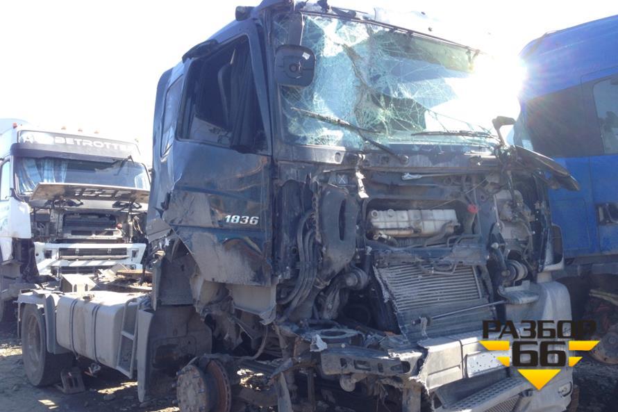 Поступил в разбор Mercedes-Benz Axor 1836LS 360л.с 2011г двигатель OM457LA объем 11967см
