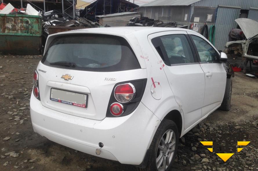 Поступил в разбор Chevrolet Aveo 2012 1.6 116л.с  МКПП двс F16D4
