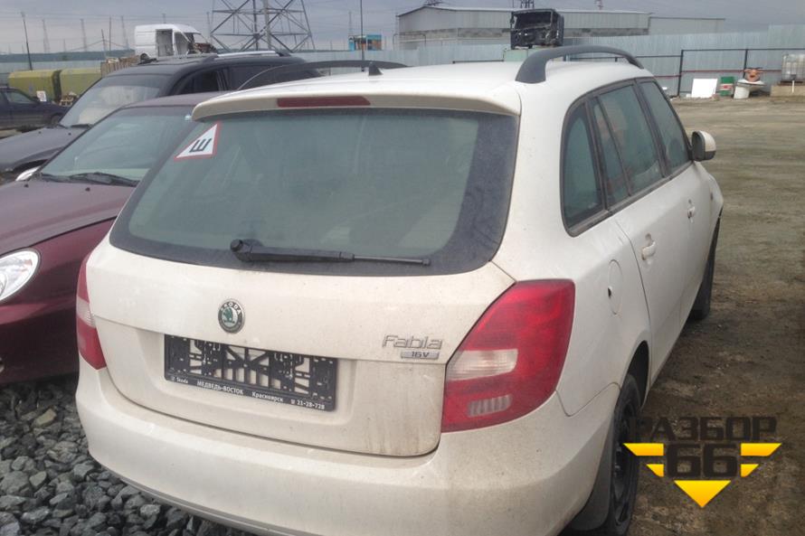 Поступил в разбор Skoda Fabia 2009 1.4 86л.с  двс BXW