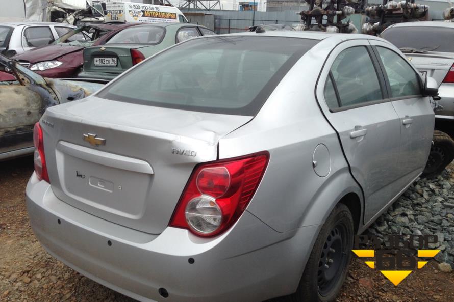 Поступил в разбор Chevrolet Aveo 2012 1.6 116л.с  МКПП двс F16D4