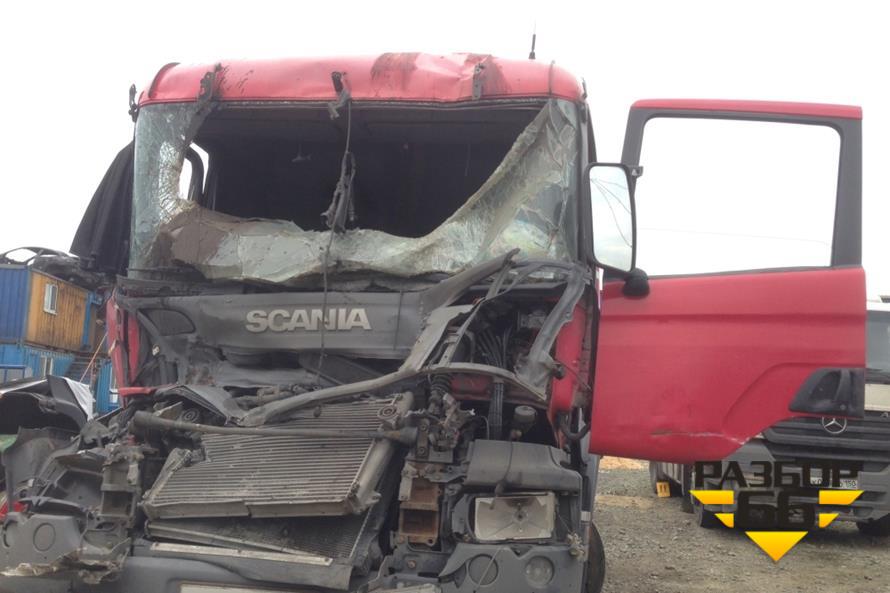 Поступил в разбор Scania P340 2008 10.640 340л.с двс DC1108 Тормоза диск 
