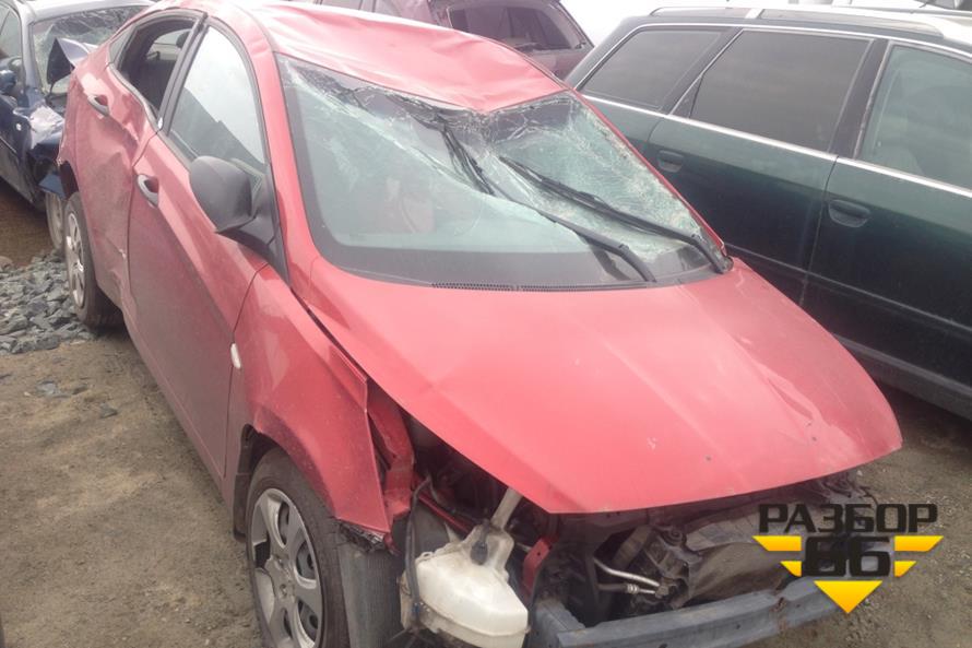 Поступил в разбор Hyundai Solaris 2013 1.4 107л.с  МКПП двс G4FA