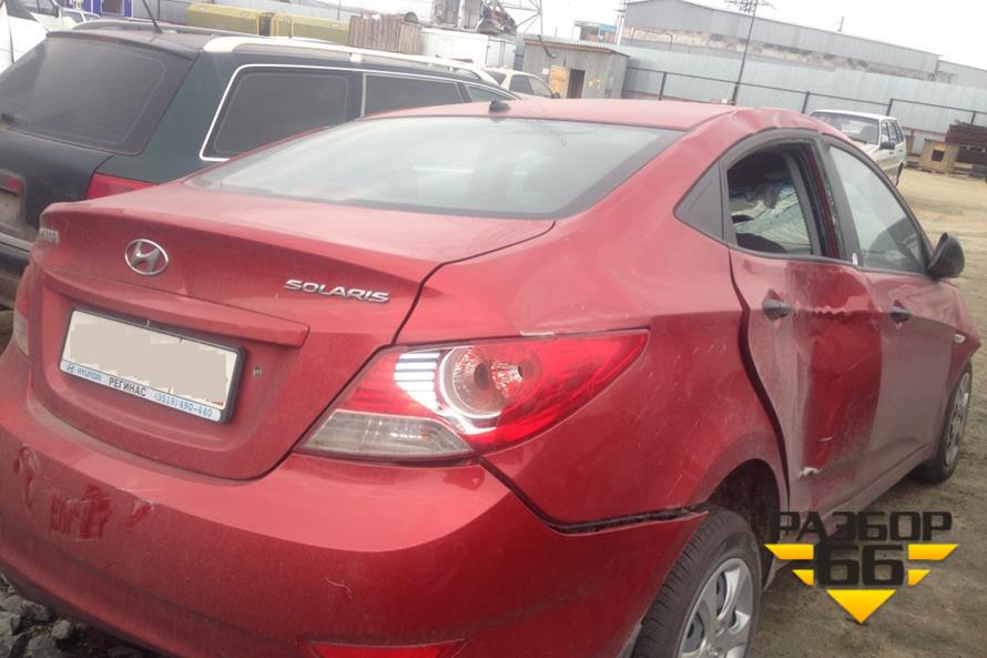 Поступил в разбор Hyundai Solaris 2013 1.4 107л.с  МКПП двс G4FA