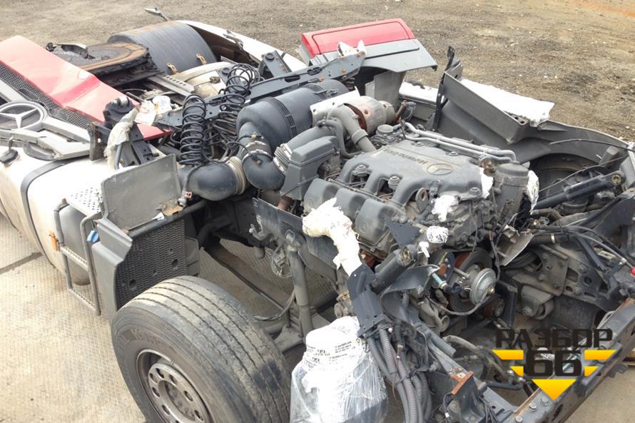 Поступил в разбор Marcedes Benz Actros 1841LS  2011 11.9 408л.с  двс OM501 LA V3