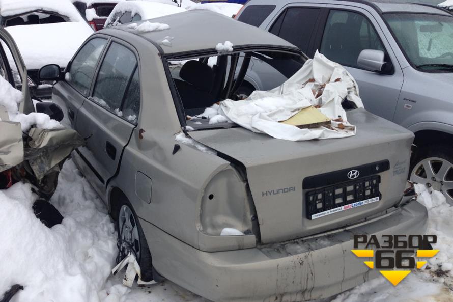 Поступил в разбор Hyundai Accent  2009 1.5 102л.с  МКПП двс G4EC