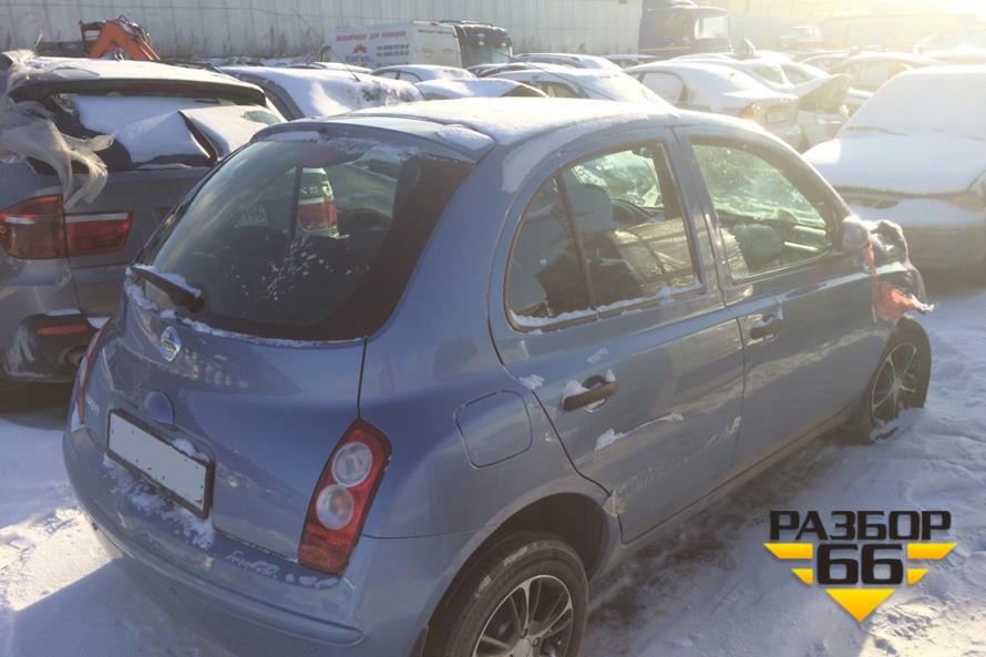 Поступил в разбор Nissan Micra  2006 1.2  80л.с  AКПП двс CR12