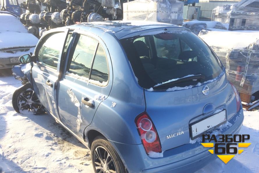 Поступил в разбор Nissan Micra  2006 1.2  80л.с  AКПП двс CR12