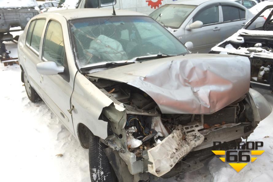 Поступил в разбор Renault Siymbol 2007 1.4л 98л.с  МКПП двс k4ja 712