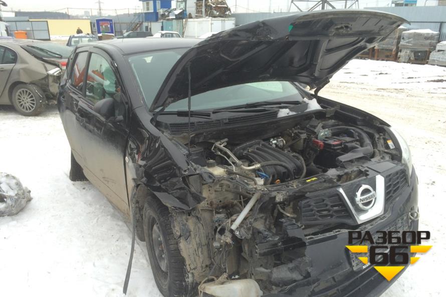 Поступил в разбор Nissan Qashqai  2012 1.6 114л.с  МКПП двс HR16