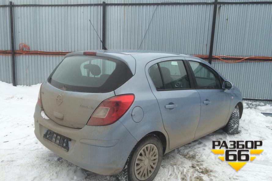 Поступил в разбор Opel Corsa 2008 1.2  80л.с  PКПП двс Z12XEP
