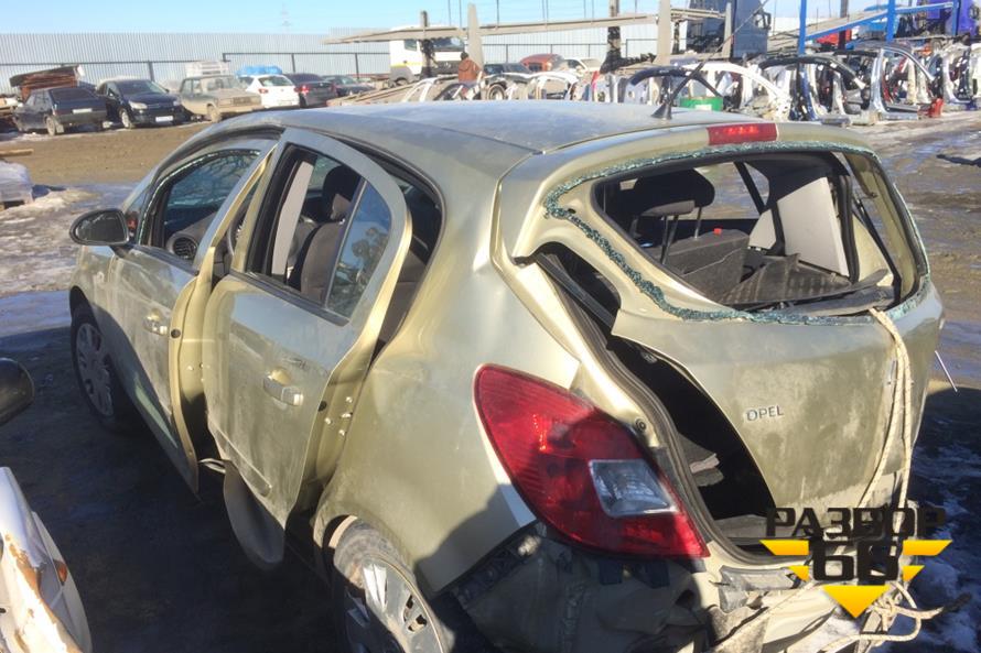 Поступил в разбор Opel Corsa 2007 1.4  AКПП   двс z14xep