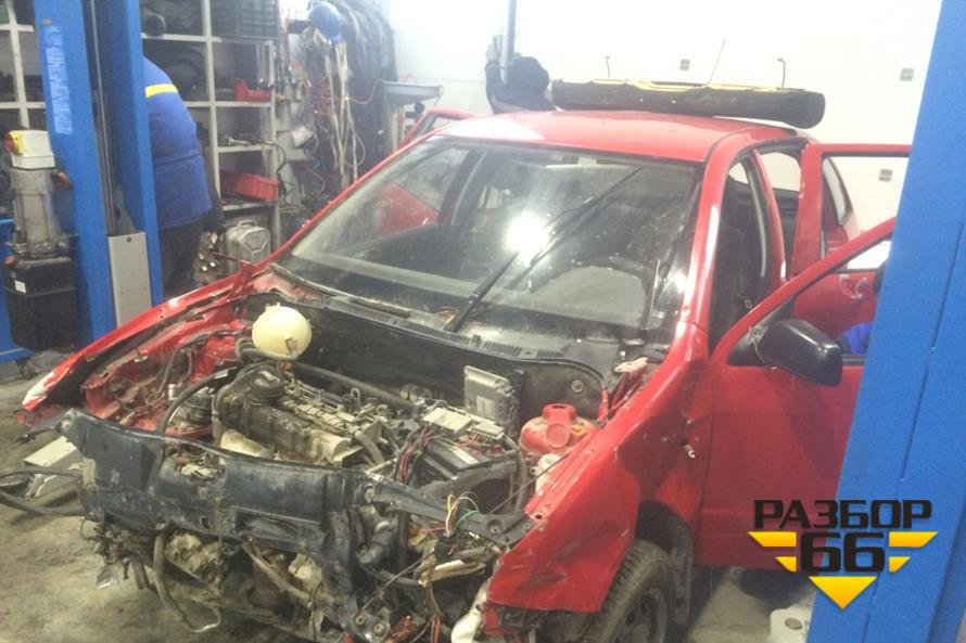 Поступил в разбор Skoda Fabia 2006 1.6   75л.с  МКПП двс DKY