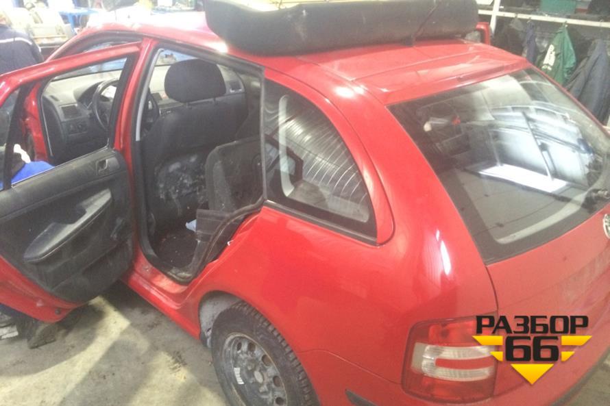 Поступил в разбор Skoda Fabia 2006 1.6   75л.с  МКПП двс DKY
