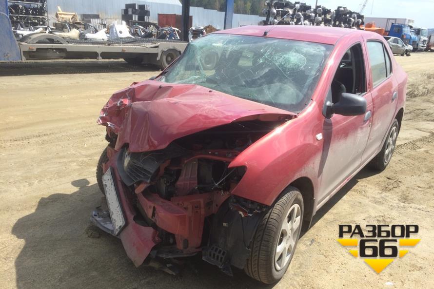 Поступил в разбор Renault Logan  2014 1.6л   82л.с  МКПП двс K7MA812