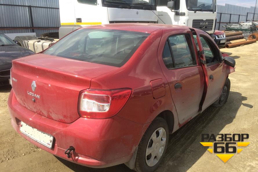 Поступил в разбор Renault Logan  2014 1.6л   82л.с  МКПП двс K7MA812