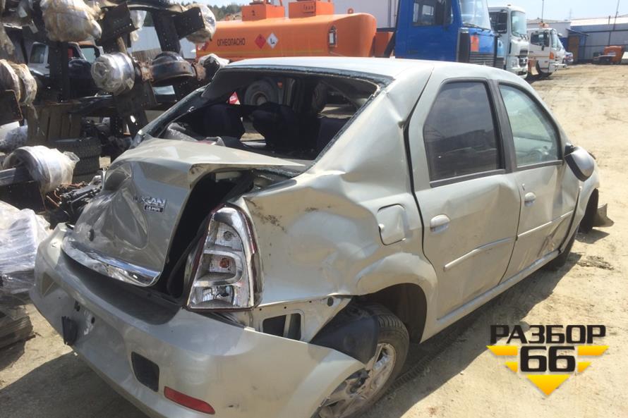 Поступил в разбор Renault Logan  2014 1.6л   84л.с  МКПП двс K7MF710